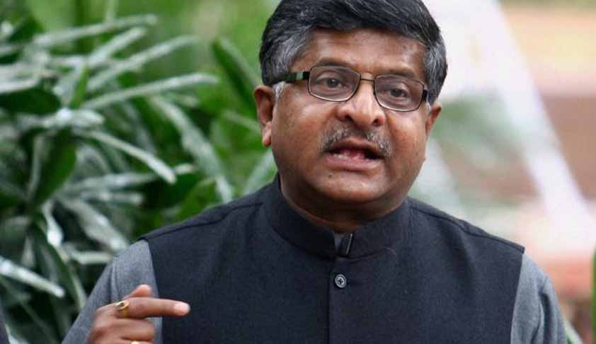 Ravi Shankar Prasad, assumes office as Minister of Law and Justice, Communications and Information Technology