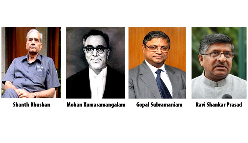 Senior Advocate and Former Law Minister Shanthi Bhushan’s statement on Gopal Subramanium Controversy