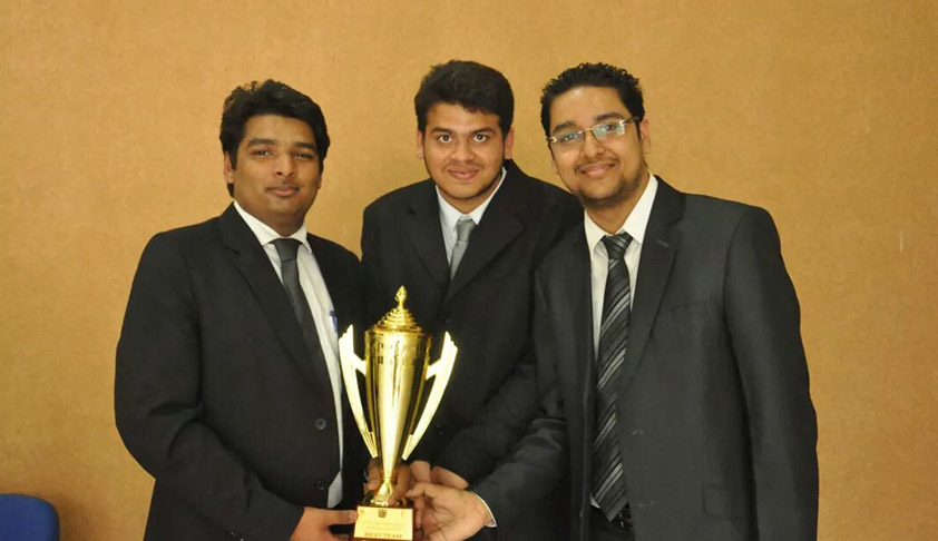 In Conversation with the Winning Team of 5th NLIU Juris Corp National Corporate Law Moot Court Competition, 2014