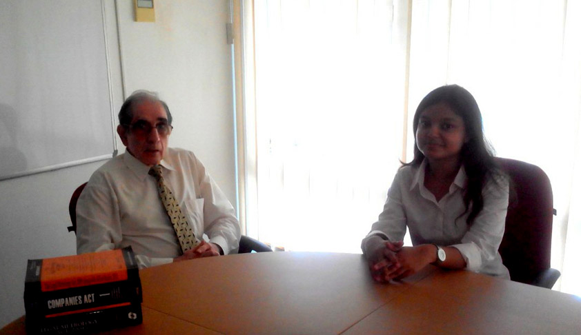 Policy making in India political in nature; good of the country not prime consideration: In Conversation with Prof. Homer D. Pithawalla of Government Law College, Mumbai