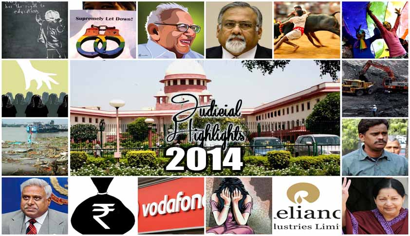 “Judicial Highlights of 2014 – the year that saw it all” “Judicial Highlights of 2014 – the year that saw it all”