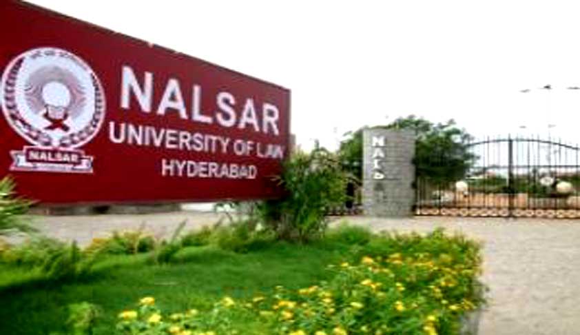 Teaching Vacancies at NALSAR University of Law, Hyderabad Teaching Vacancies at NALSAR University of Law, Hyderabad