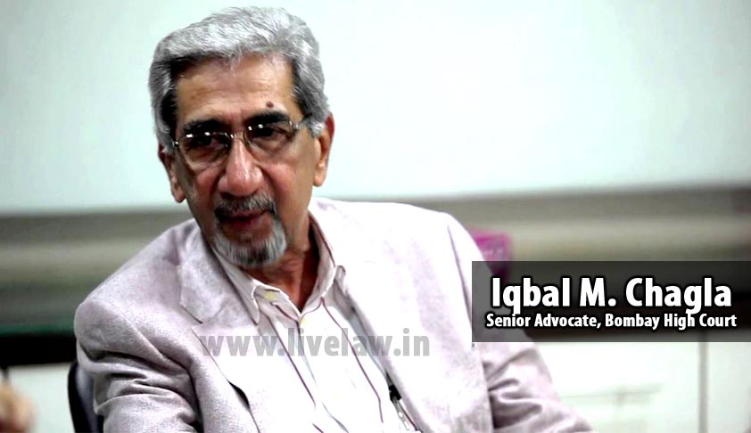 National Judicial Appointments Commission is a greater disaster than Collegium system ;  In Conversation with Iqbal Chagla, Senior Advocate, Bombay High Court