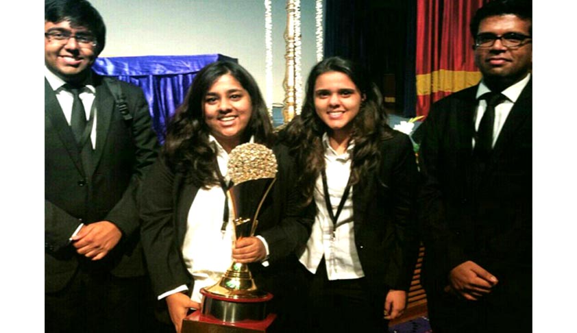 In Conversation with the Winning team of National Round of 56th Philip C. Jessup Moot Court Competition In Conversation with the Winning team of National Round of 56th Philip C. Jessup Moot Court Competition