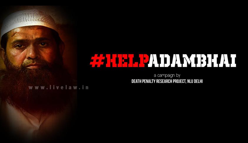 NLU Delhi’s Death Penalty Research Project raises 7 lakhs in 7 days for rehabilitation of Adambhai, one of the acquitted persons in the 2002 Akshardham terror case NLU Delhi’s Death Penalty Research Project raises 7 lakhs in 7 days for rehabilitation of Adambhai, one of the acquitted persons in the 2002 Akshardham terror case