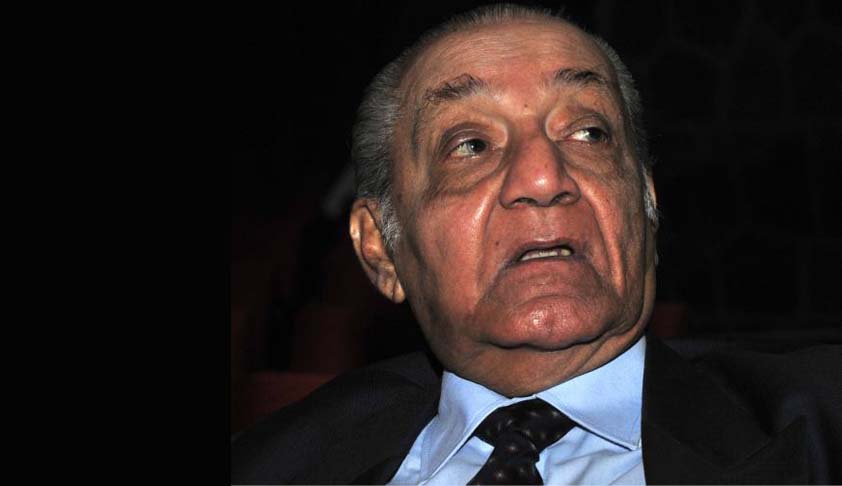 AG Noorani gets IOS Lifetime Achievement Award