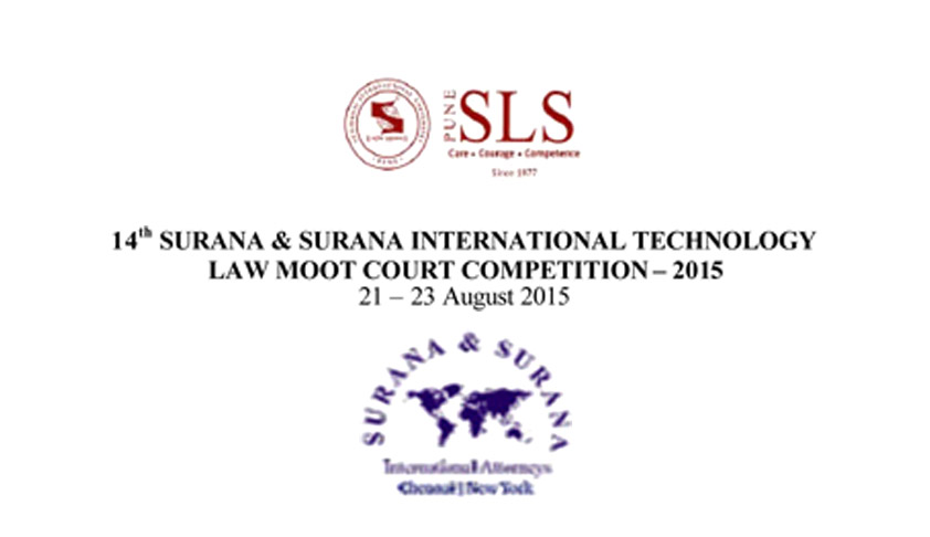 14th Surana & Surana International Technology Law Moot Court & Judgment Writing Competition, 2015 14th Surana & Surana International Technology Law Moot Court & Judgment Writing Competition, 2015