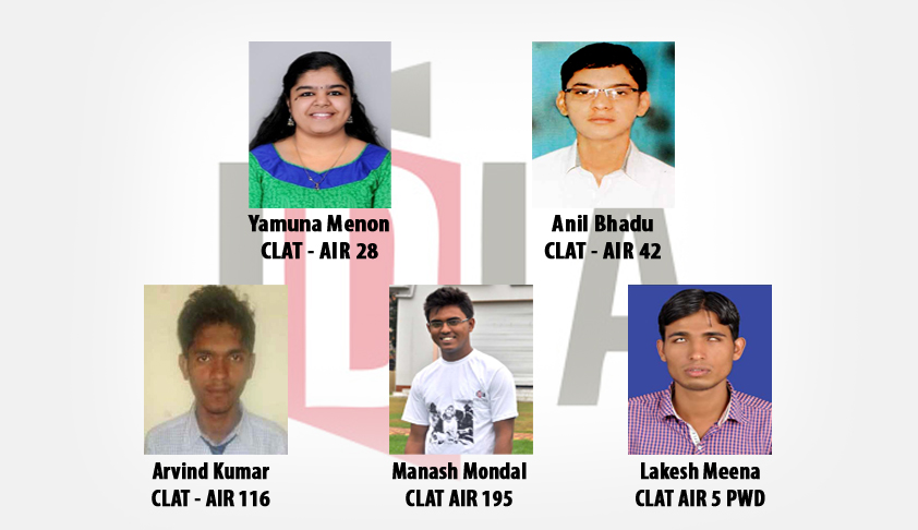 CLAT - 2015 ; Meet Five IDIA Scholars who made history
