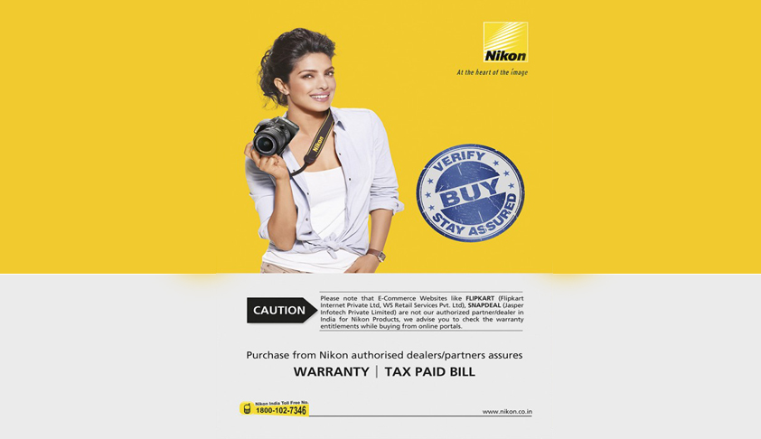 Karnataka HC disposes of case against Nikon after it removes Flipkart’s name from caution notice