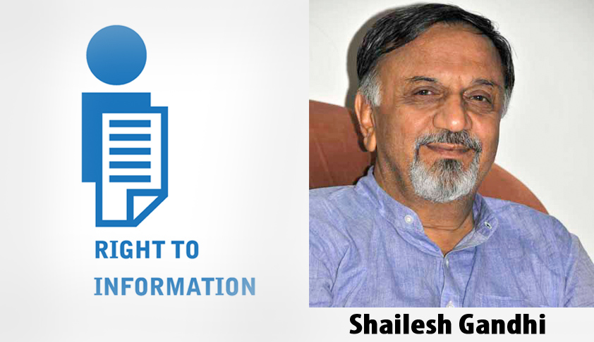 Case Comment; Girish Ramchandra Deshpand v. CIC [(2013) 1 SCC 212]