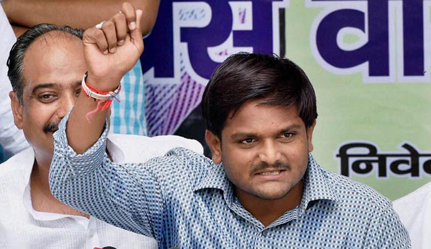 Gujarat Govt to file chargesheet against Hardik Patel by Jan 8