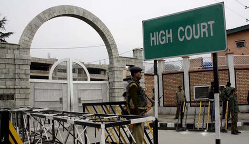 Incorrect Incorporation Of Criminal Law Amendment In Law Journal; Jammu & Kashmir HC Pulls Up Editor, State [Read Judgment]