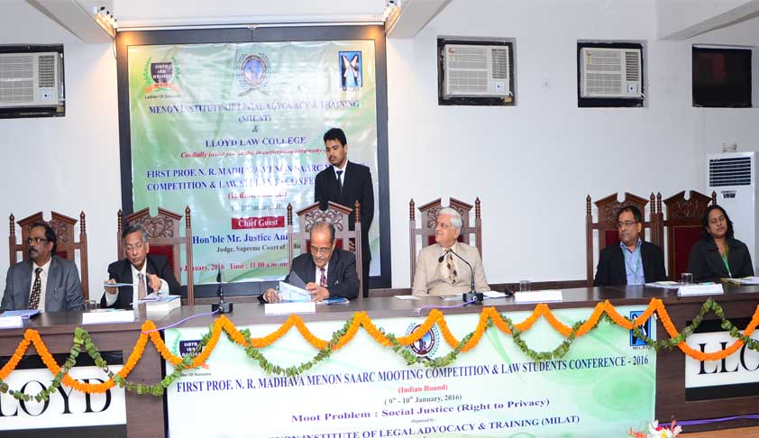 “You do the best, never mind about the success”; Justice Anil Dave to Law Students