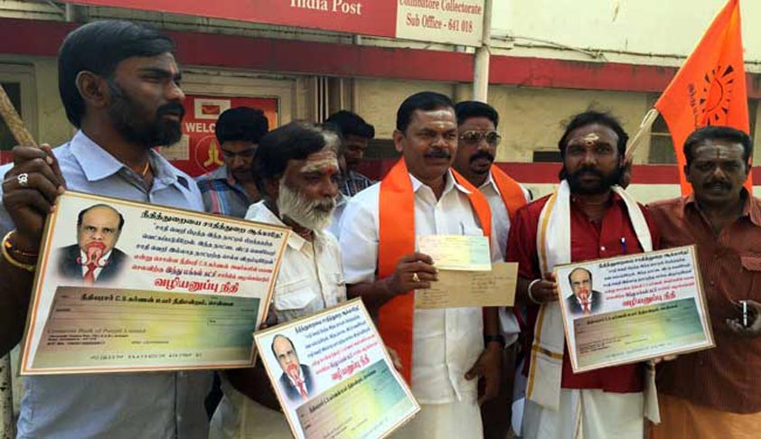 Traveler’s Cheque to Justice Karnan who wanted to leave the country