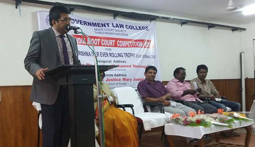 School of Excellence, Tamil Nadu Dr Ambedkar Law University lifts trophy at Justice V R Krishna Iyer Moot Competition