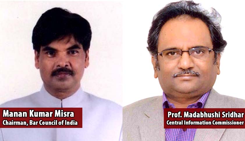 CIC pulls up Bar Council of India for not complying with mandatory RTI requirements [Read Order]