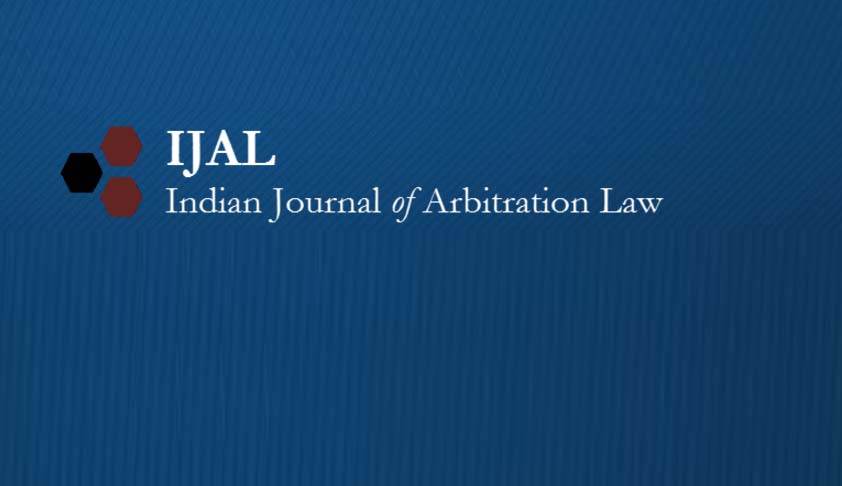 Call for Papers - Indian Journal of Arbitration Law, Volume 5, Issue 2