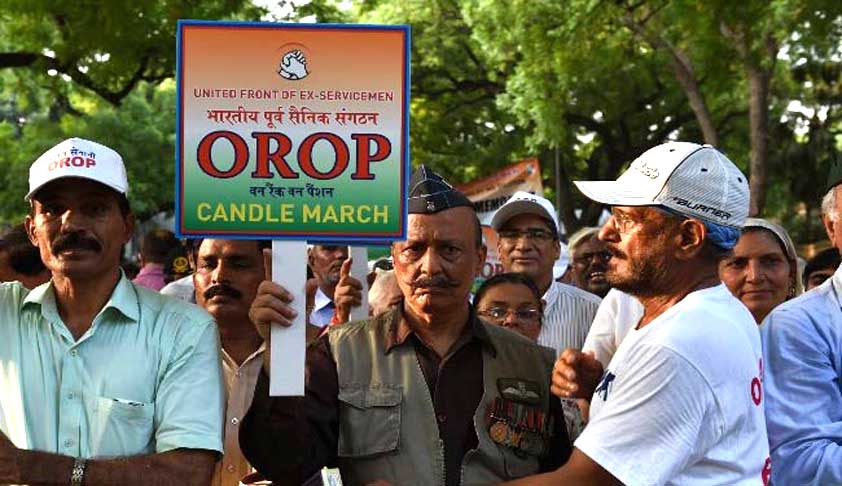 SC notice to Centre on OROP plea; Jethmalani represents Ex-servicmen [Read Petition]