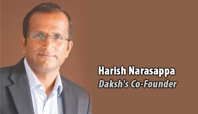 You cant improve access to justice if the courts are inefficient: Daksh Co-Founder Harish Narasappa You cant improve access to justice if the courts are inefficient: Daksh Co-Founder Harish Narasappa