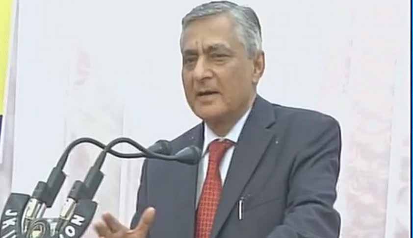 CJI TS Thakur Gets Emotional After Visiting His Old School At J&K
