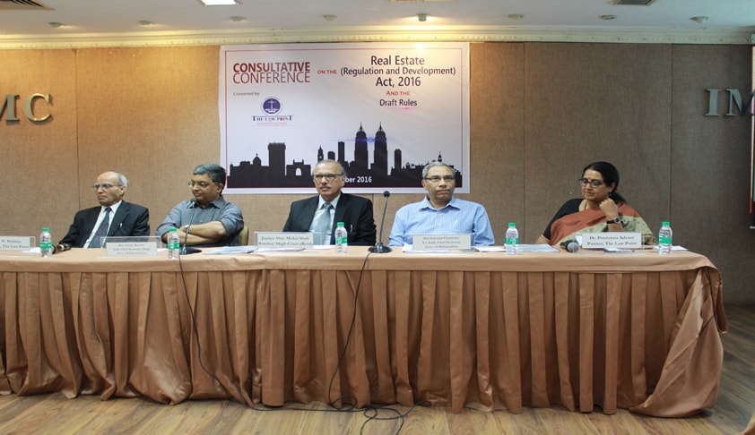 Consultative Conference on ‘RERA and Its Draft Rules’ held on 21st December, 2016
