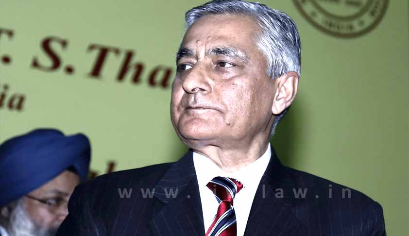 Outgoing Chief Justice Of India, T.S.Thakur Deplores Race For Becoming A Judge & A Senior Advocate