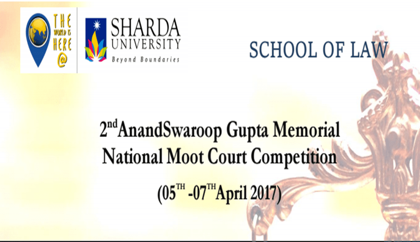 2nd Anand Swaroop Gupta Memorial National Moot Court Competition 2017 2nd Anand Swaroop Gupta Memorial National Moot Court Competition 2017