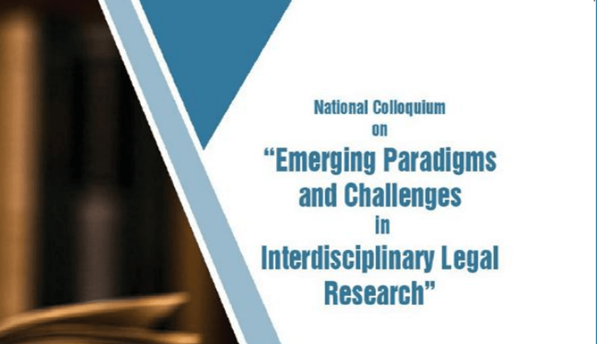 3rd IIT Kharagpur’s National Colloquium on Emerging Paradigms and Challenges in Interdisciplinary Legal Research
