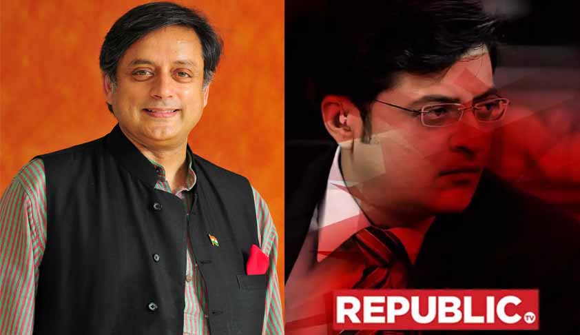 Delhi HC Asks Arnab Goswami, Republic TV To Respect Shashi Tharoor’s Right To Silence [Read Petition]