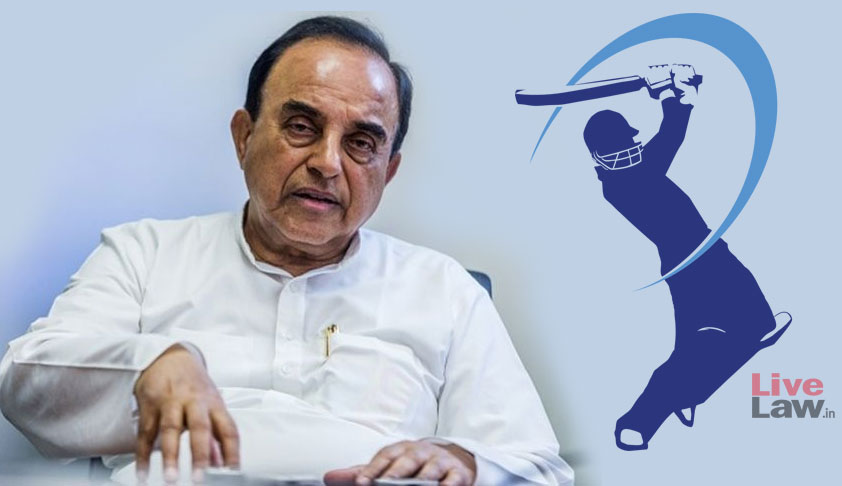 Subramanian Swamy Files Plea For E-auction Of IPL Broadcasting Rights [Read Petition]