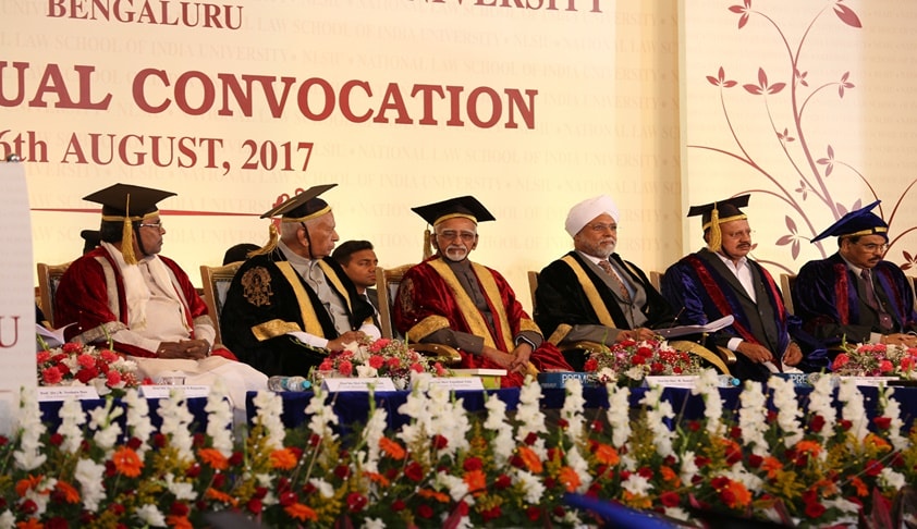 Nationalism Should Mean Affection For The Nation In All Its Diversity: VP Hamid Ansari At 25th NLSIU Convocation [Read Full Text]