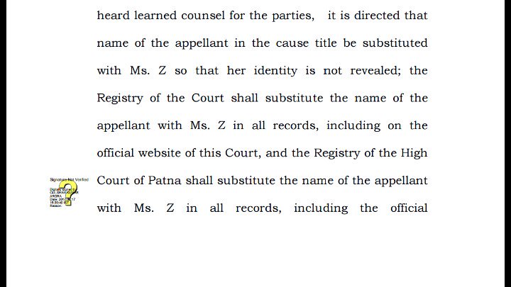 Bihar Rape Survivor’s Abortion Plea: SC Website Displays Name Of Survivor Despite Express Prohibition In Judgment
