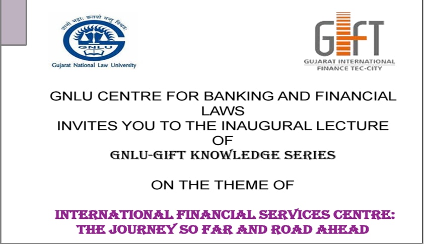 Inaugural Lecture of the GNLU-GIFT Knowledge Series