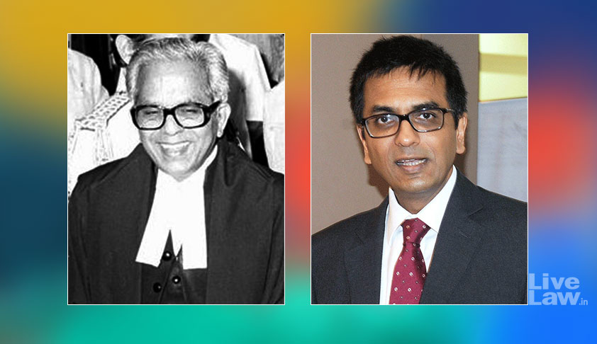 A Rare Moment In History: Justice D.Y.Chandrachud Overrules His Father’s Judgment In ADM Jabalpur Case A Rare Moment In History: Justice D.Y.Chandrachud Overrules His Father’s Judgment In ADM Jabalpur Case