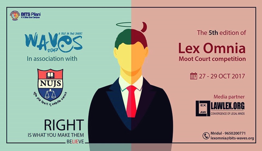 BITS-Pilani K.K. Birla Goa 5th Edition Lex Omnia Moot Court Competition