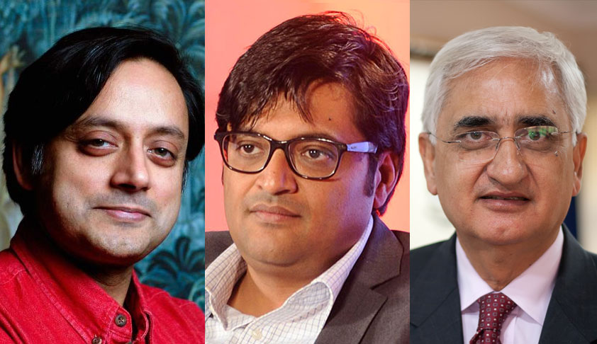 Reporting Defamatory Statements By Third Parties: Salman Khurshid Suggests Channels To Show Disclaimers Reporting Defamatory Statements By Third Parties: Salman Khurshid Suggests Channels To Show Disclaimers