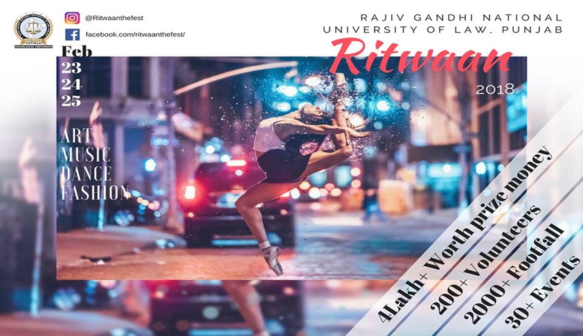 Pre-Invite: Ritvaan, RGNUL’s 1st Cultural Fest [23rd-25th Feb, Patiala]