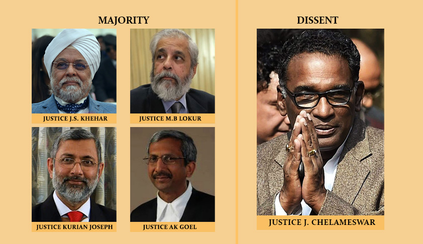 SC To Hear Review Plea Against Quashing Of NJAC In March SC To Hear Review Plea Against Quashing Of NJAC In March