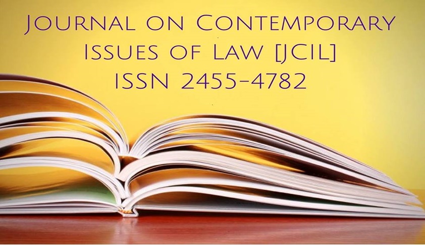 Call for Papers: Journal On Contemporary Issues of Law [Vol 4, Issue 6]