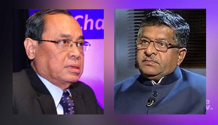 No Reason To Doubt Our Intentions: Law Minister Ravi Shankar Prasad On Justice Gogois Appointment As Next CJI