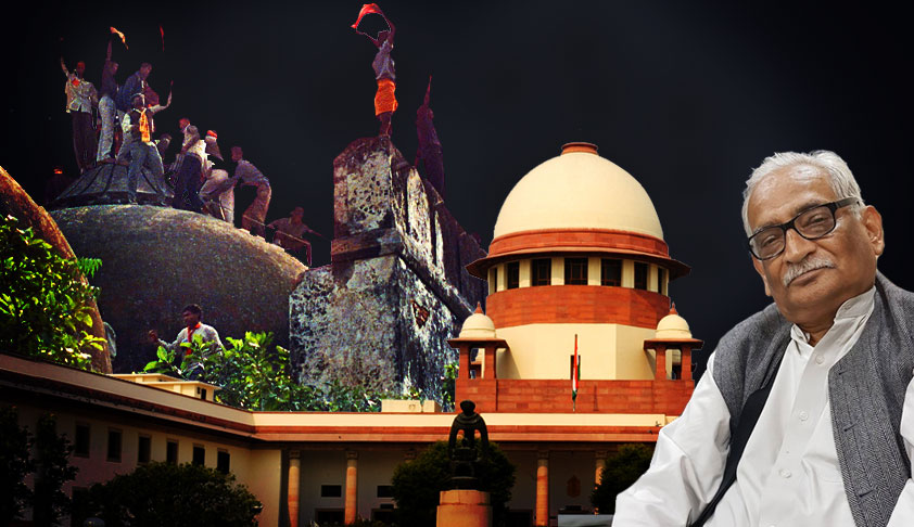 [Ayodhya] [ Day 9] : Sharp Exchanges in Court over Taliban Comparison Drawn By Rajeev Dhavan For Babri Destruction