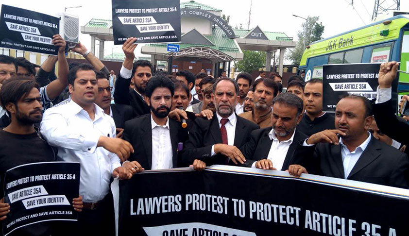 Article 35A: CJI Refuses To Get Into Issues Of Shutdown And Lawyers Strike In Kashmir
