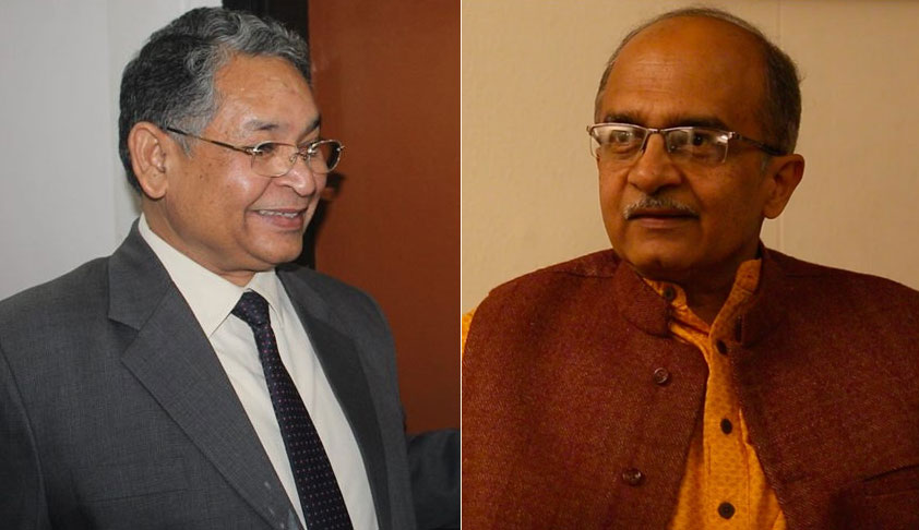 Medical College Bribery Case: Bhushan Writes Letter To CJI Seeking Other SC Judges’ Permission For FIR Against Justice Narayan Shukla Medical College Bribery Case: Bhushan Writes Letter To CJI Seeking Other SC Judges’ Permission For FIR Against Justice Narayan Shukla