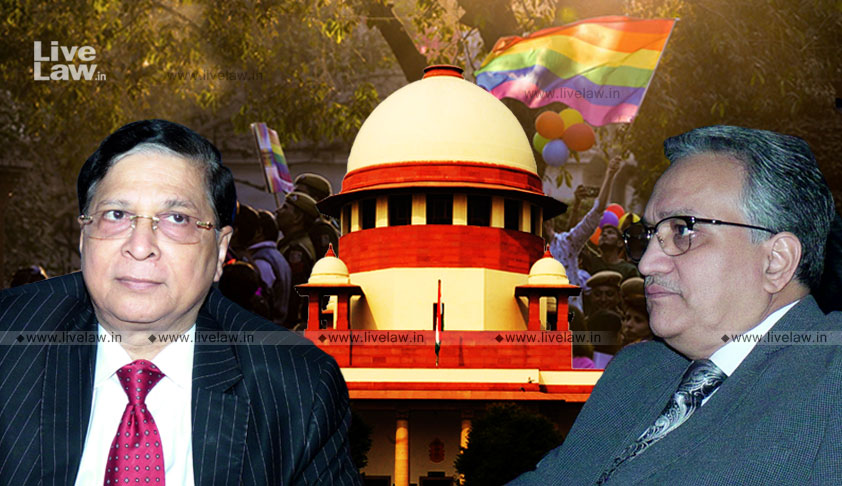 S.377 Subjects LGBT Community To Discrimination; Used As A Weapon For Their Harassment: CJI Misra