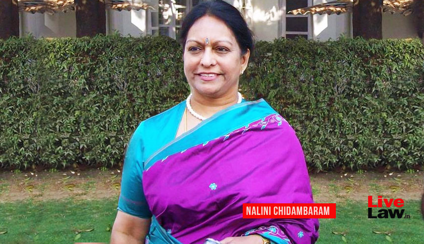 Saradha Chit Fund Case: SC Extends Interim Order Restraining ED From Summoning Nalini Chidambaram Saradha Chit Fund Case: SC Extends Interim Order Restraining ED From Summoning Nalini Chidambaram