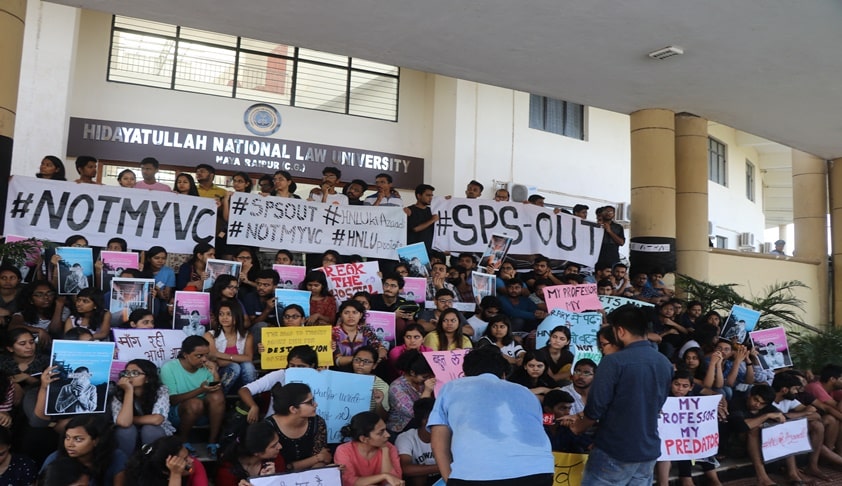 HNLU Students To Go On An Indefinite Hunger Strike From Tomorrow Demanding VC’s Removal, Institution Of Review Commission Etc
