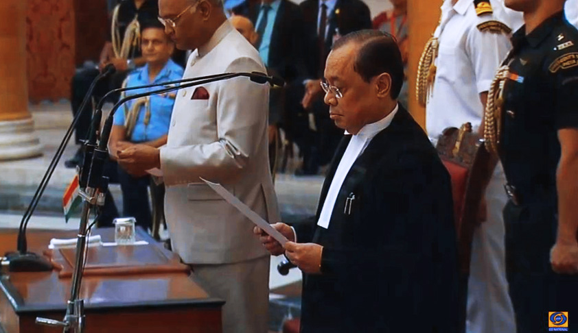 Breaking: Justice Ranjan Gogoi Sworn In As 46th Chief Justice Of India