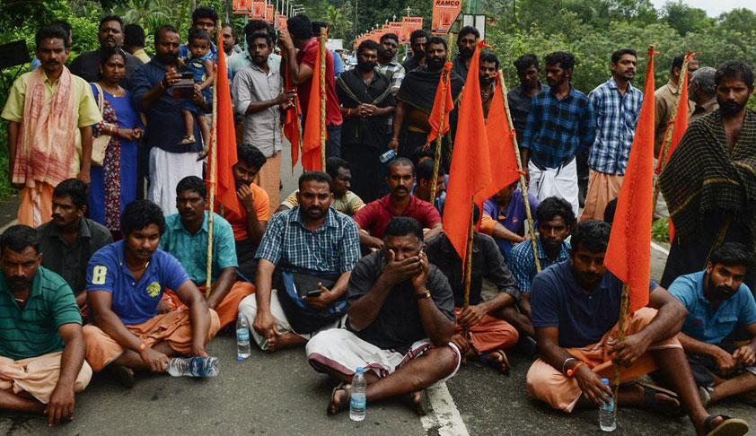 Sabarimala : Two Women Seeks AGs Sanction For Filing Contempt Against Those Instigating Protests & Creating Hurdles To Entry To Temple Sabarimala : Two Women Seeks AGs Sanction For Filing Contempt Against Those Instigating Protests & Creating Hurdles To Entry To Temple
