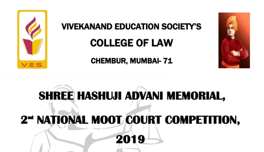 Shree Hashuji Advani Memorial, 2nd National Moot Court Competition, 2019 Shree Hashuji Advani Memorial, 2nd National Moot Court Competition, 2019