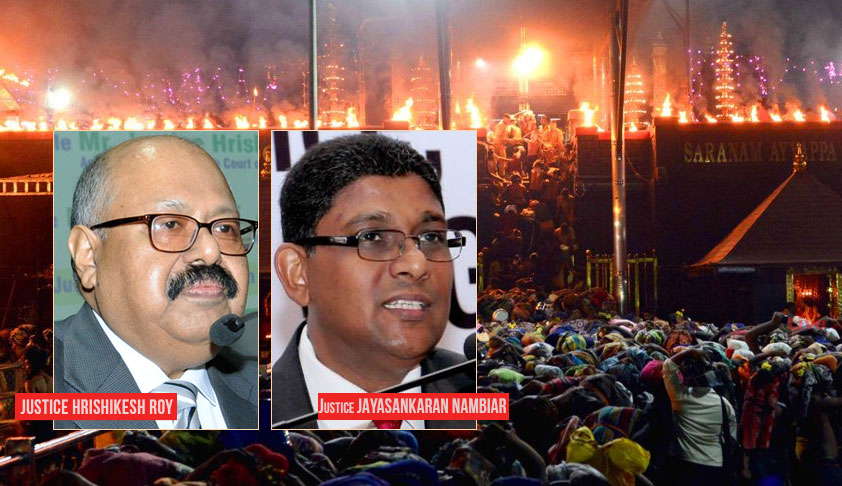 Sabarimala : Kerala HC Enquires About Measures Taken By Govt & TDB For Safety Of Women Pilgrims [Read Petition]